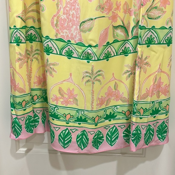 NWT Lilly Pulitzer Jesslyn Silk Maxi 12 - Picture 3 of 5